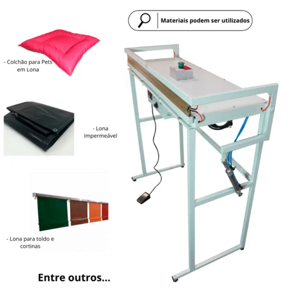 Seladora Solda Banner 1m Pneumática com Pedal - Imagem 3