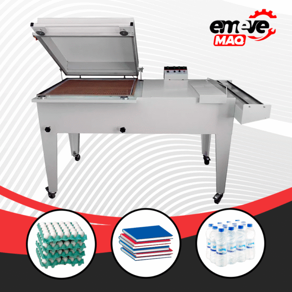 Seladora Conjugada 70x70 - Semiautomática 220V