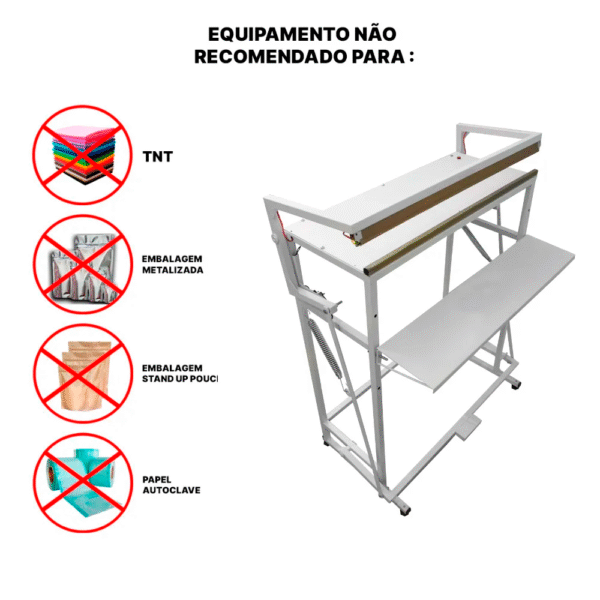 Seladora Tubular Pedal 100cm - Imagem 5